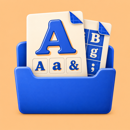 FontGlyph app icon